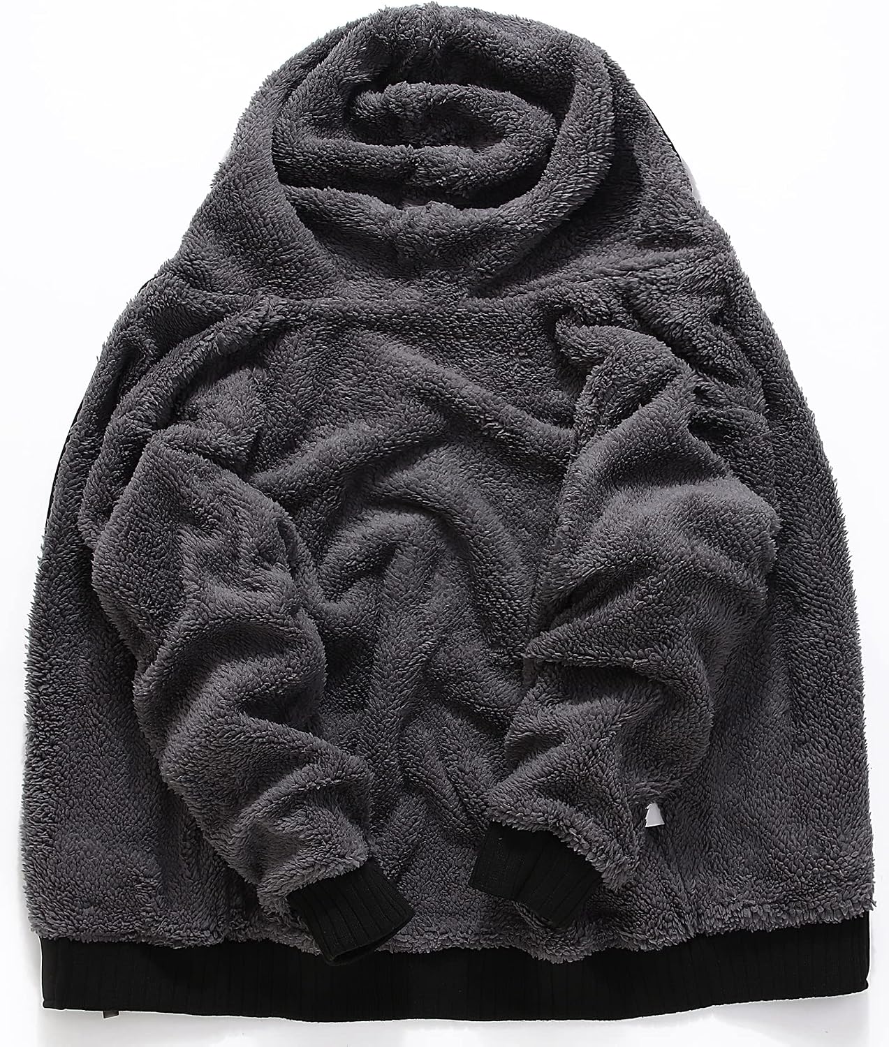 GEEK LIGHTING Boys Sherpa Lined Hoodie Kids Fleece Sweatshirt Full Zip Hooded Jacket image 3