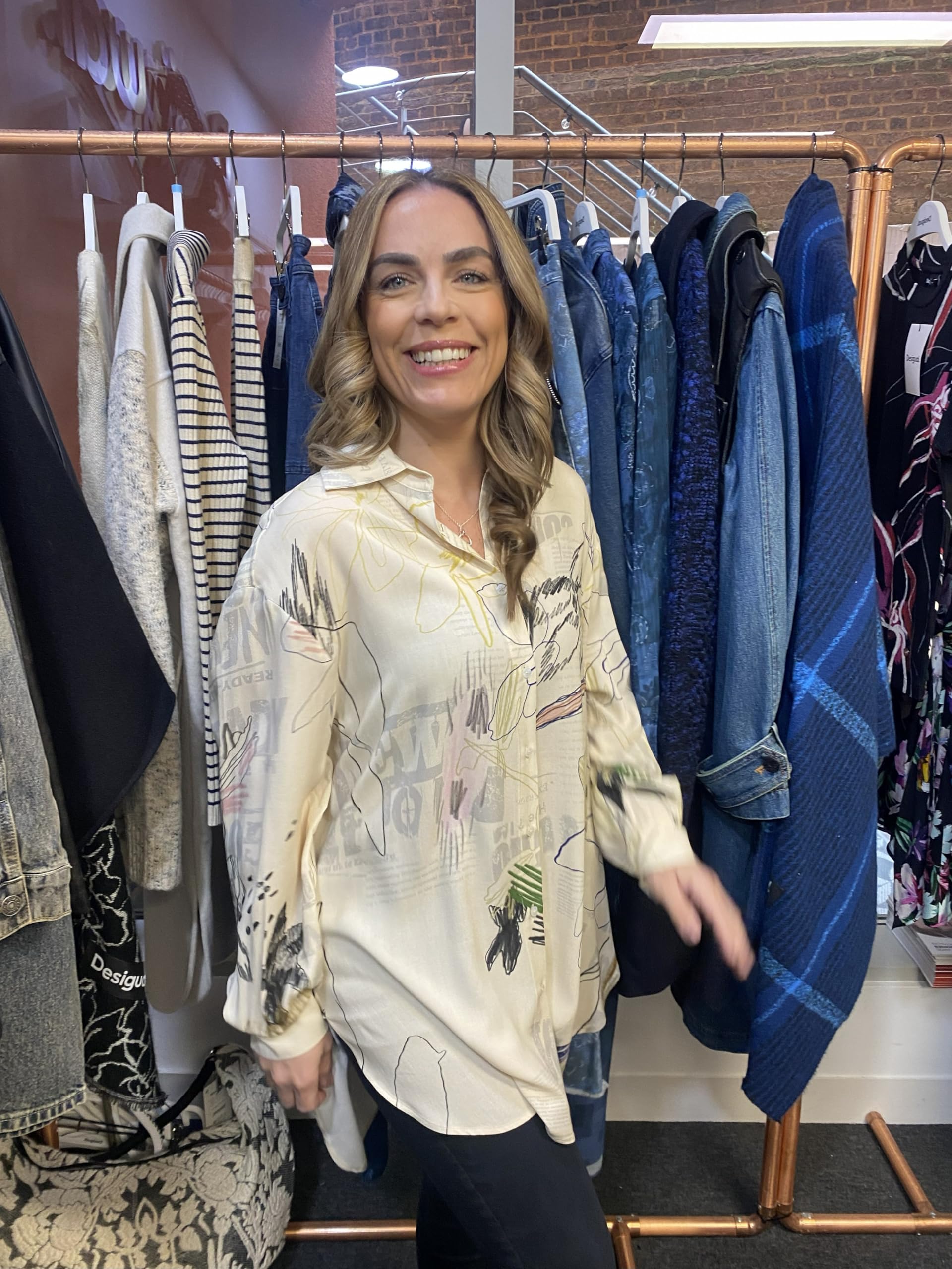 Desigual 25wwcw14 Blouse Donna (Pacco da 1)