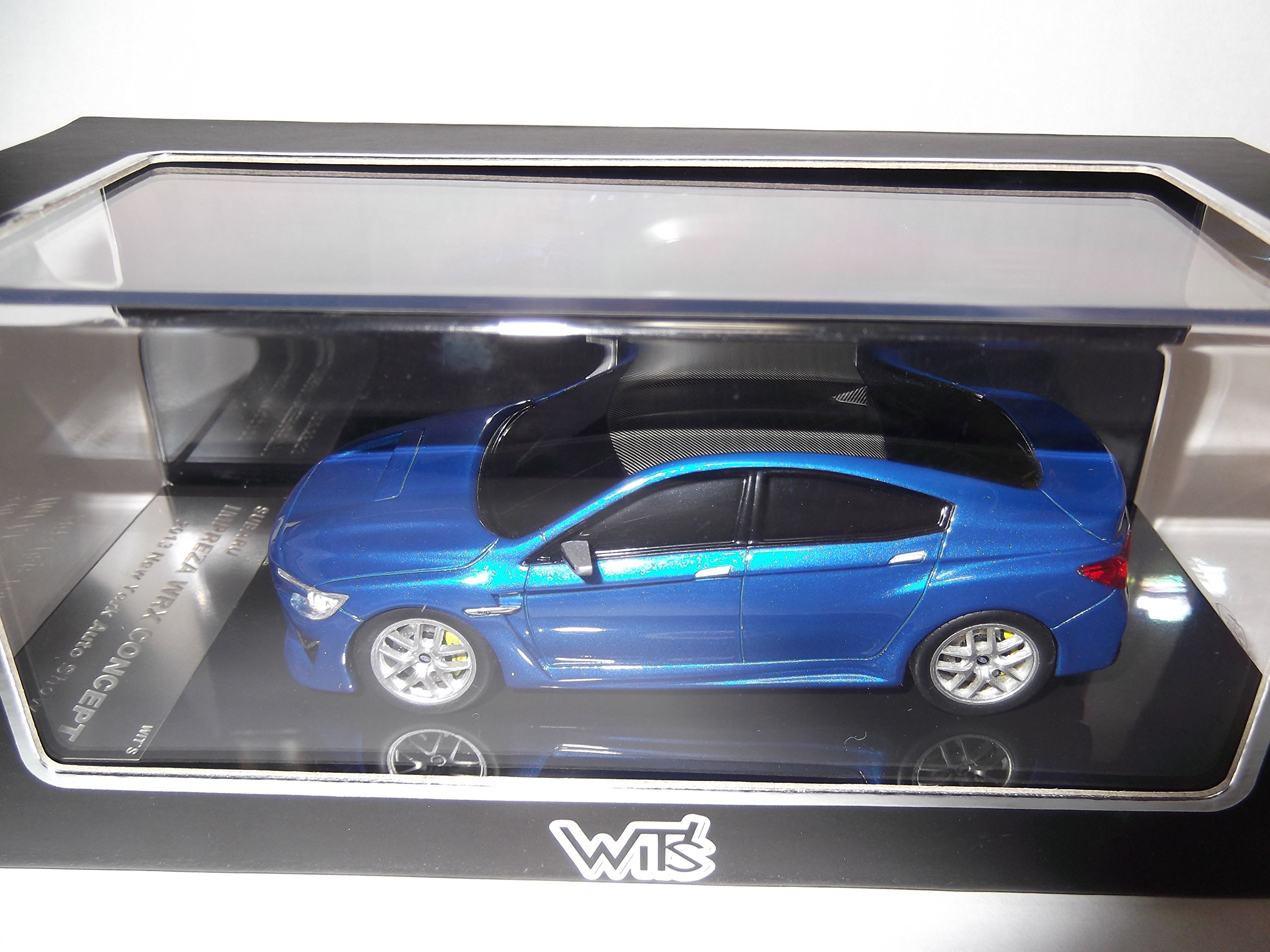 WIT'S 1/43 スバル インプレッサ WRX コンセプト ブルーメタリック Amazon | WIT'S 1/43 スバル インプレッサ WRX コンセプト ブルー