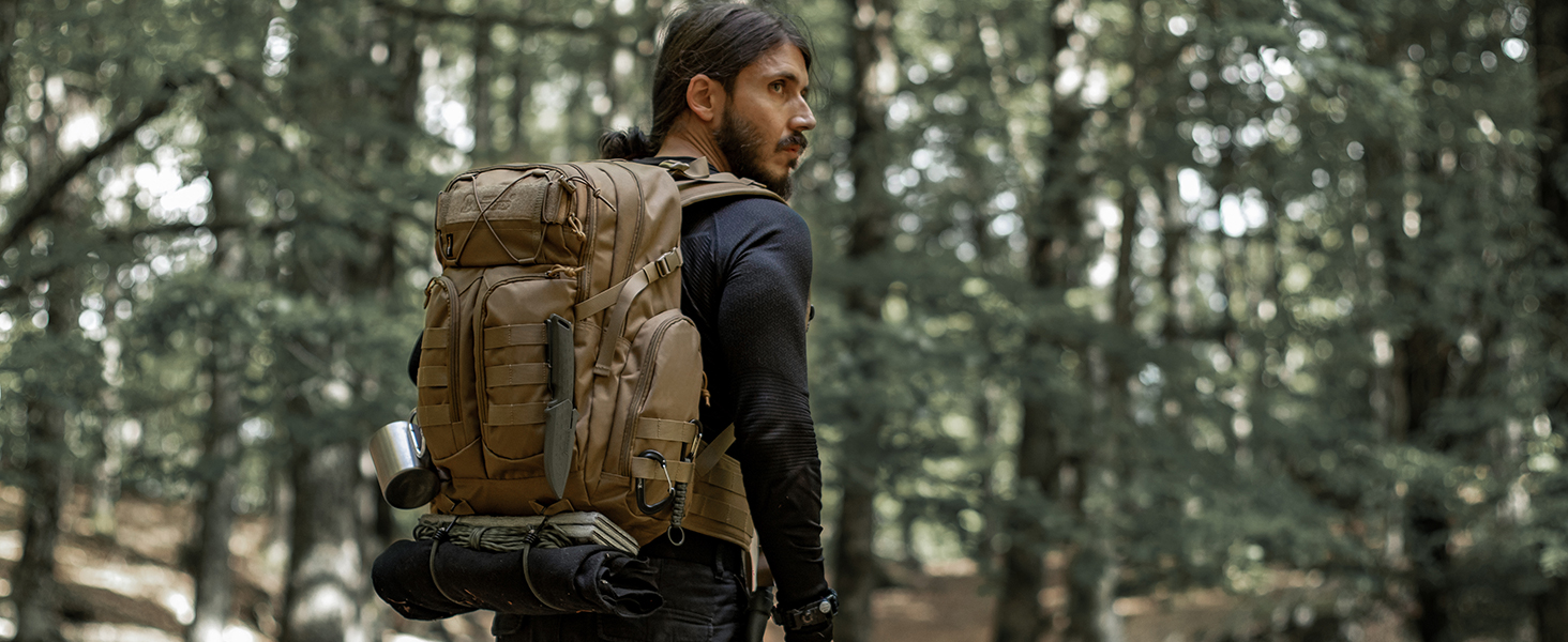 Amazon.com: Mardingtop 40L Molle Tactical Backpack,Military