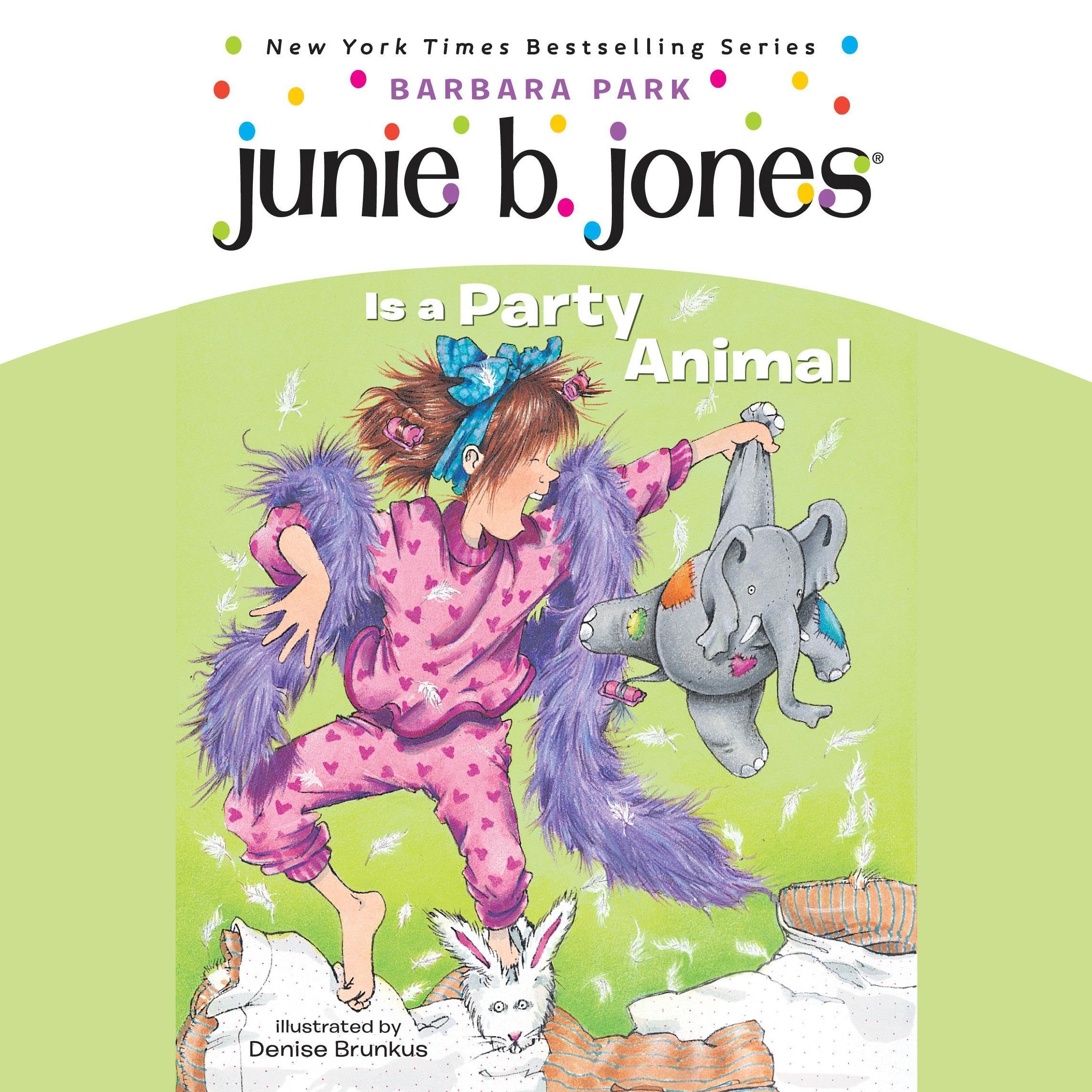 Cover art for Junie B. Jones Is a Party Animal