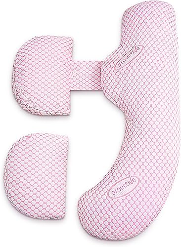 Miniatura 1 de Almohada de embarazo para mujeres embarazadas, almohada corporal suave para embarazo, soporte para espalda, caderas, piernas, almohada de maternidad