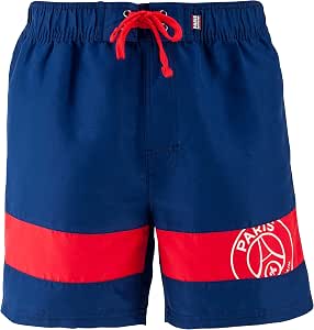 PSG – Short De Bain Enfant, Collection Officielle, 100% Polyester, Garçon, Produit Sous Licence