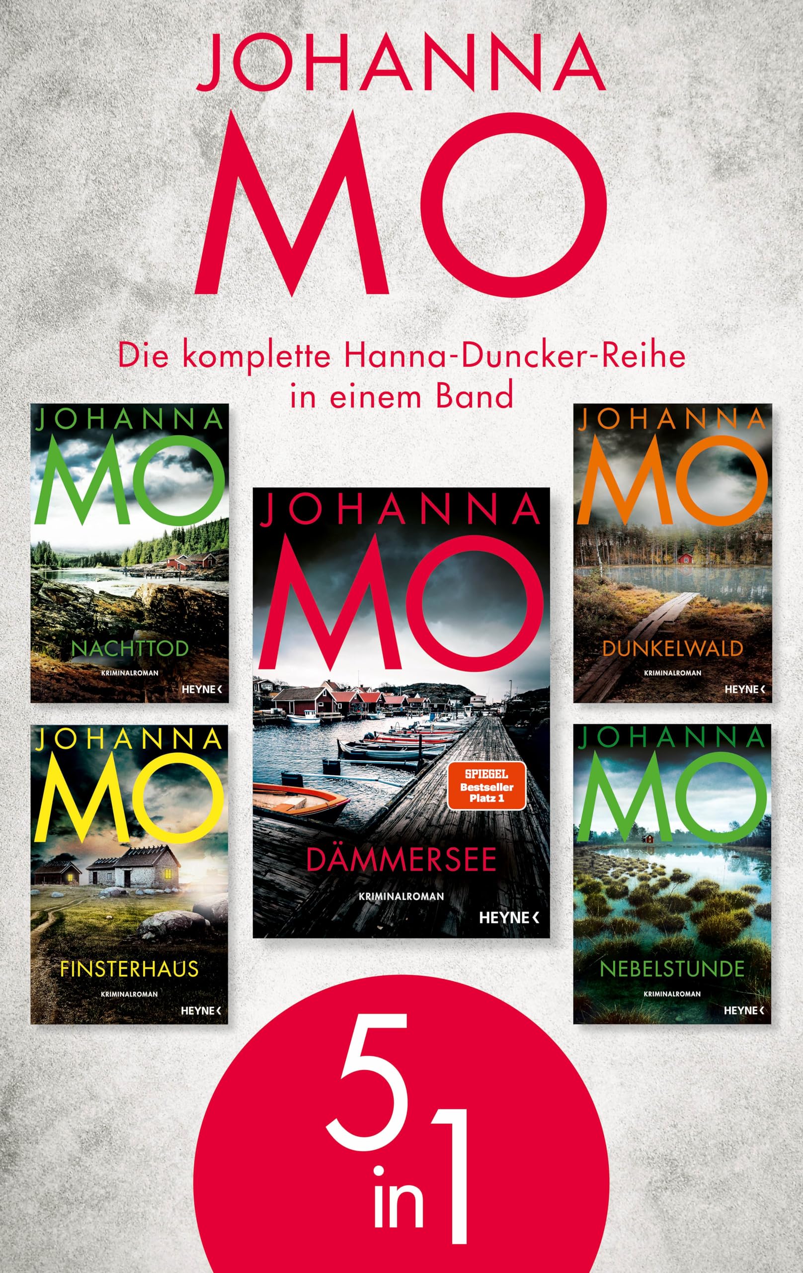 Die Hanna-Duncker-Reihe (5in1 Bundle): Die komplette Krimi-Bestseller-Reihe in einem Band