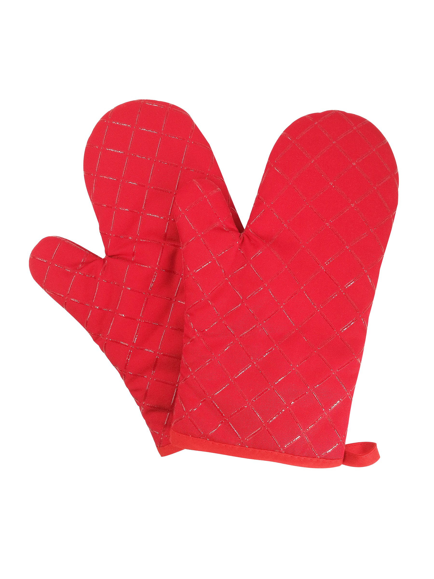 Cabilock Ofenhandschuhe Für Kinder & Erwachsene - Hitzebeständig Bis 230°C, 17x12 Cm, 1 Paar (blau)