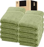 Vista 46 de Utopia Towels - Lujosa toalla de baño jumbo, 2 unidades - 600 g/m², 100% algodón hilado en anillo, toalla extragrande altamente absorbente