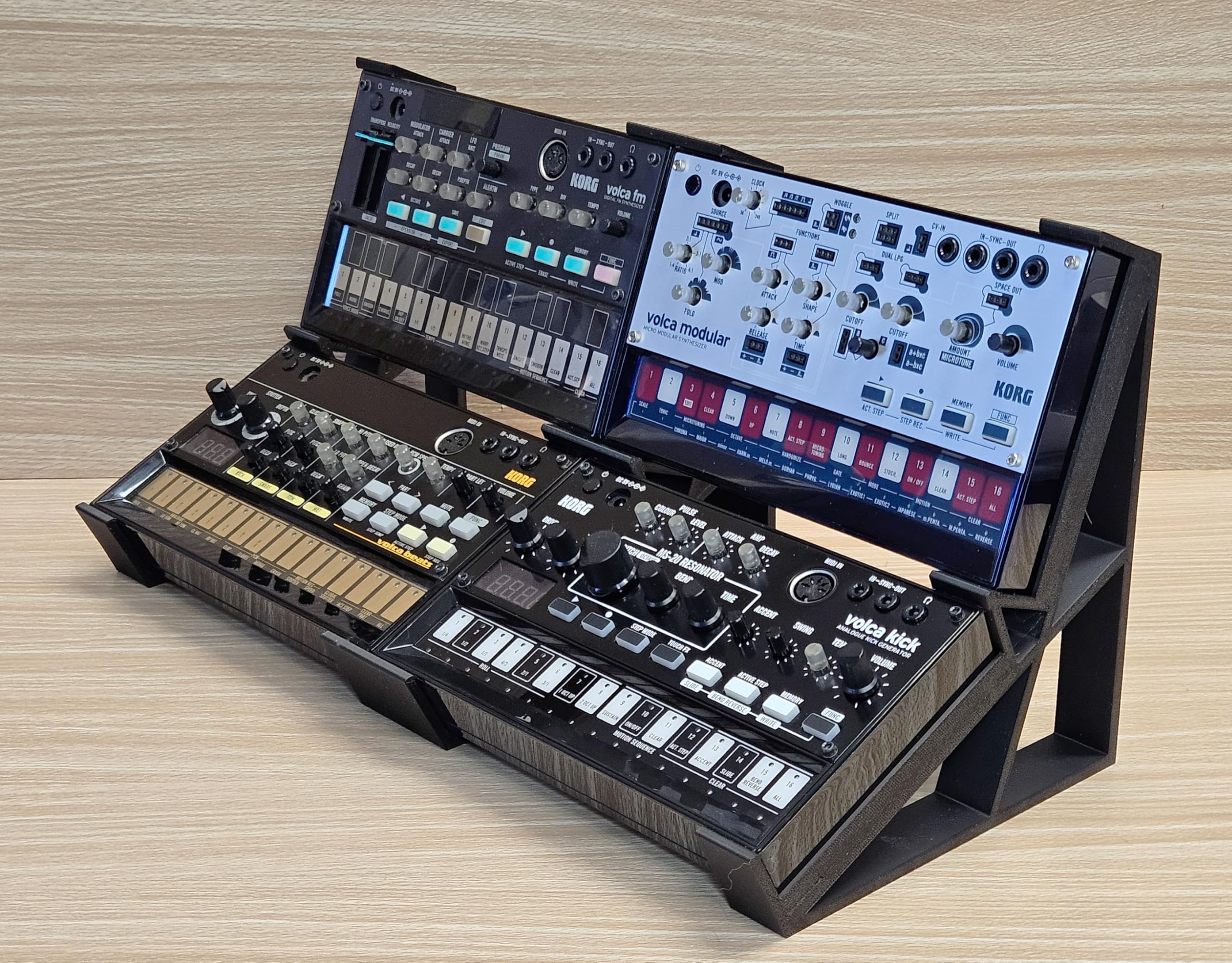 Amazon.com: The Analog Source 2 Tier Black Desktop Stand Holds 4