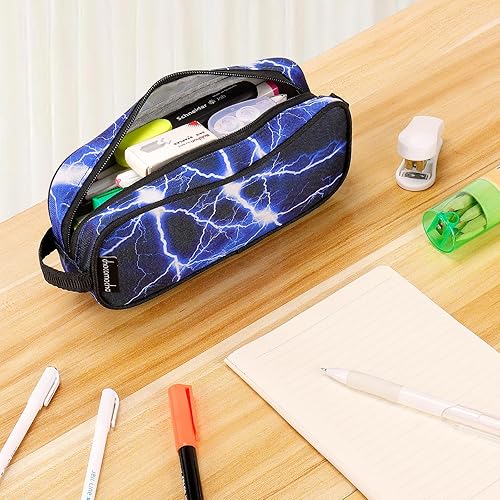 Miniatura 4 de Choco Mocha Estuche para lápices infantil para niños, estuche con cremallera suave para niños, estuche para lápices para la escuela, bolsa