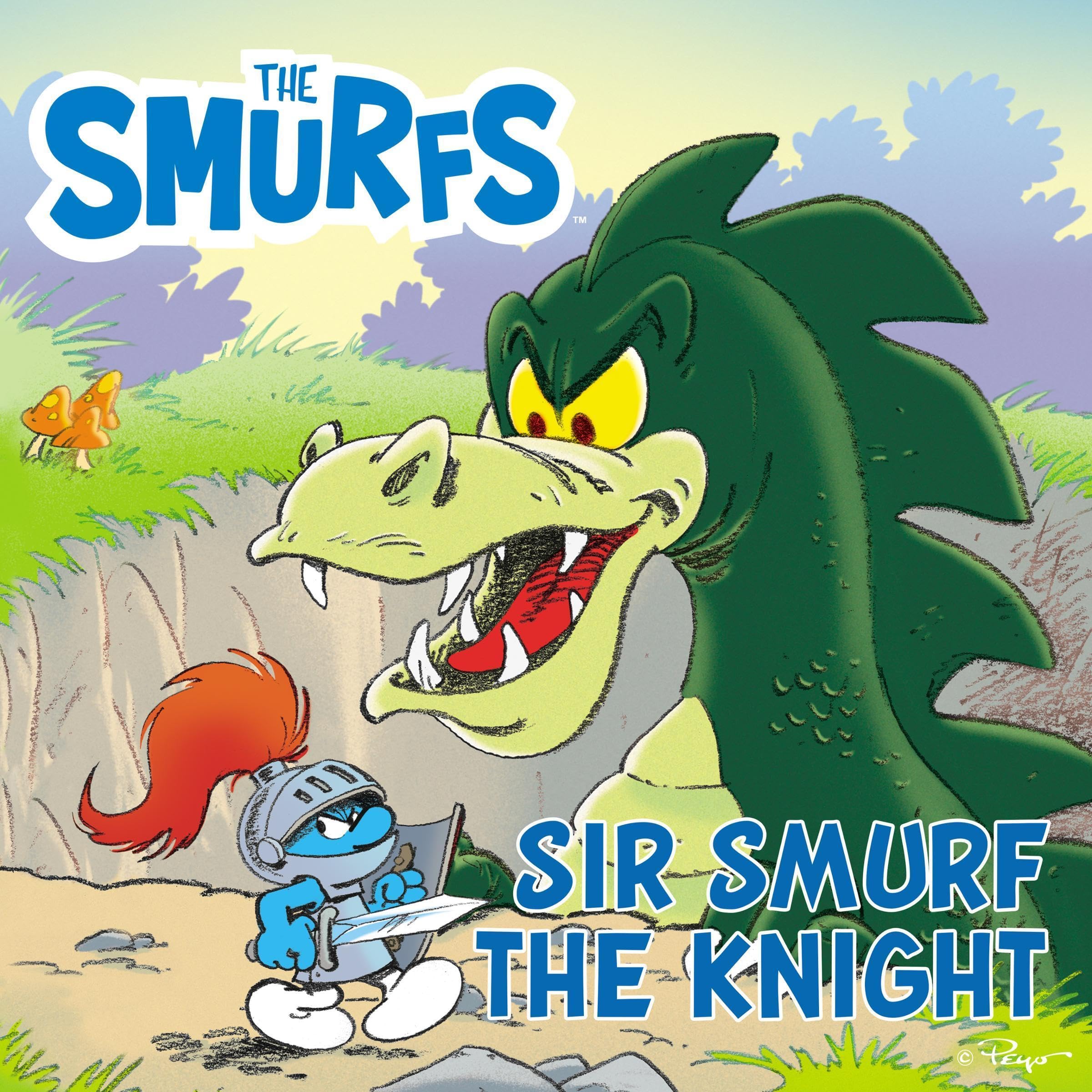 Cover art for Sir Smurf the Knight