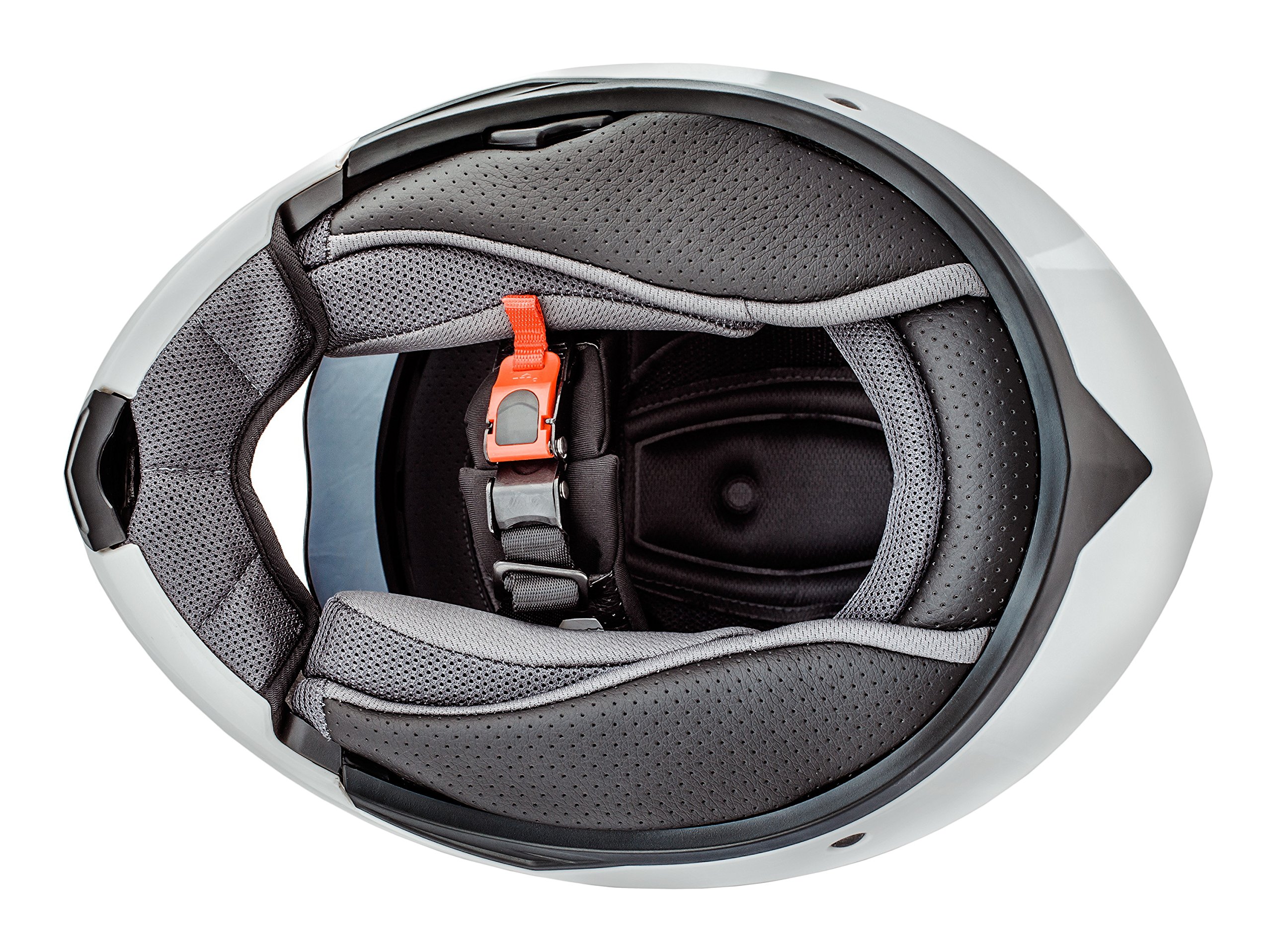 Montreal Weiß Größe L 59-60cm Klapphelm mit Doppelvisier System und der neusten Sicherheitsnorm ECE 2205