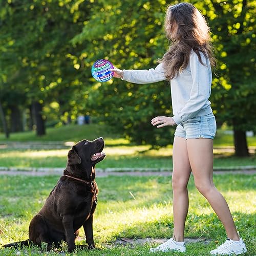 Miniatura 5 de Aconcept 3 piezas de juguete de bola de orbe volador, globo cósmico boomerang hover ball galáctico Fidget Spinner, juguetes geniales regalo para