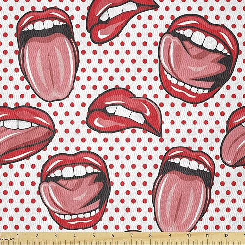 Miniatura 67 de Lunarable Tela suculenta de The Yard, flores en acuarela estilo pintura coloridas flores de primavera tema de jardinería, tela de microfibra