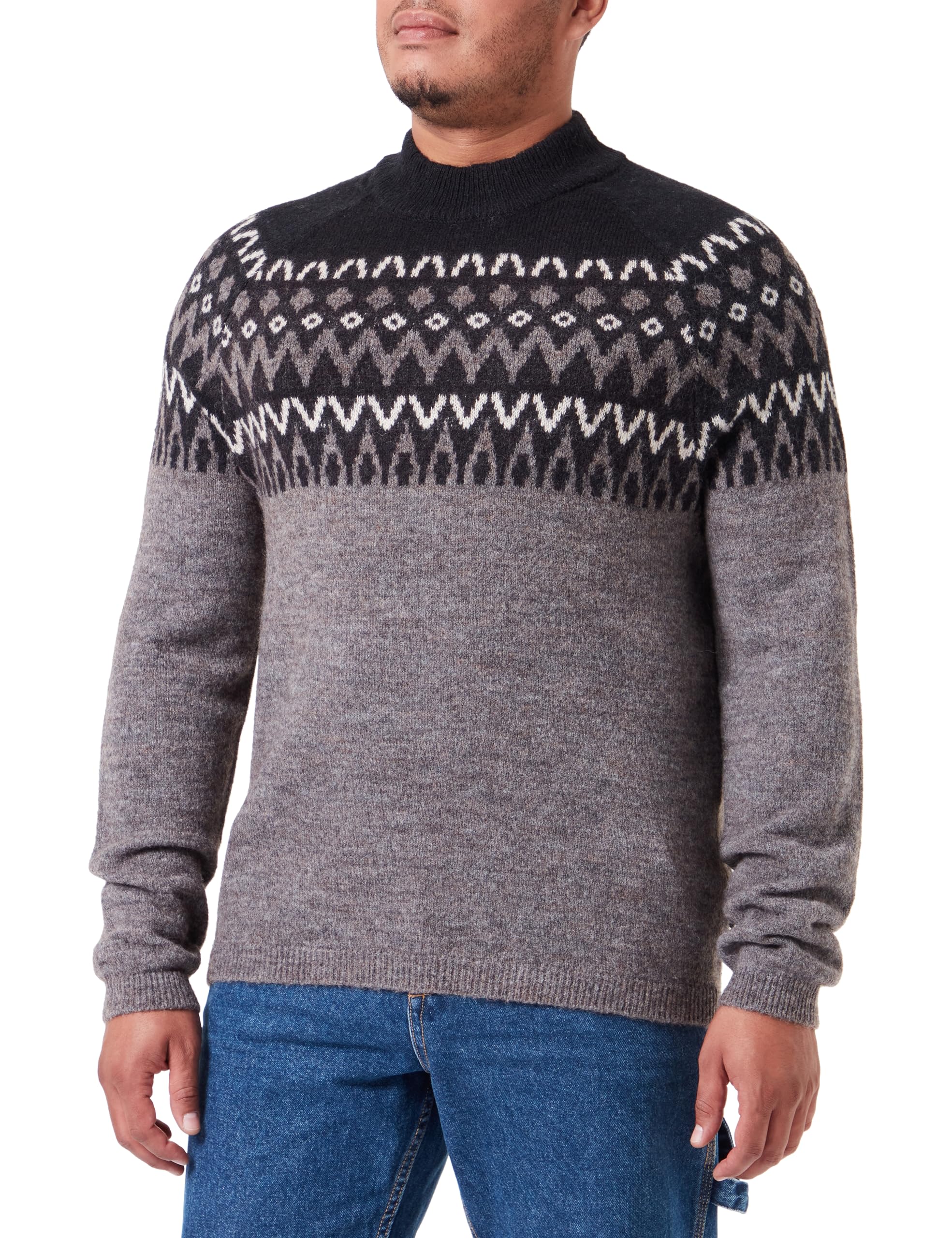 Casual Fridaymens Cfkristian Norwegian Knit Pullover Sweater