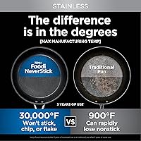 Vista 2 de Ninja Foodi NeverStick C69500 - Juego de 10 piezas, utensilios de cocina, acero inoxidable