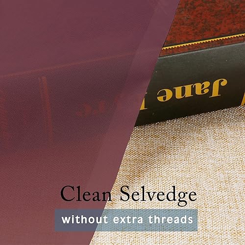 Miniatura 4 de OWENIE 2 paneles de cortinas cortas transparentes de 24 pulgadas de largo, para ventana de baño, bolsillo para barra, cortinas traslúcidas para