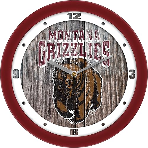Vista 37 de SunTime Alabama Crimson Tide - Reloj de pared desgastado
