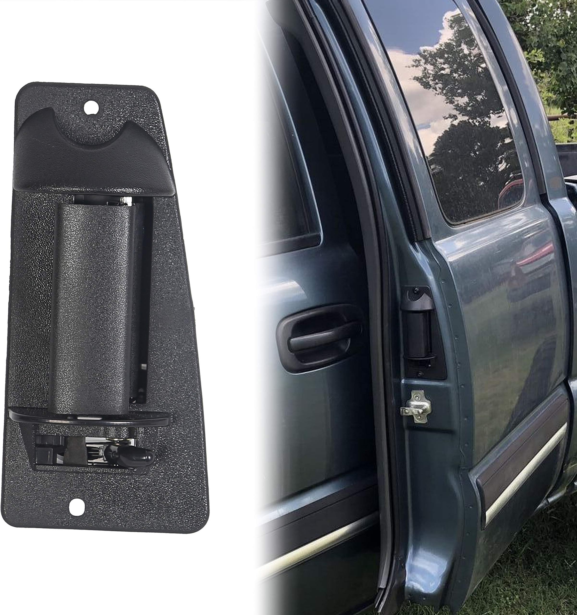 For 99-06 Chevy Silverado Sierra GMC Rear Driver Left Extended Cab Door Handle - Foto 9