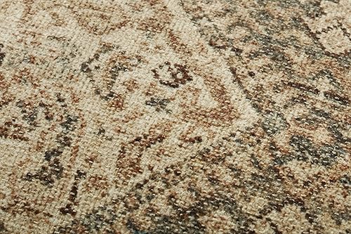 Miniatura 4 de Angela Rose x Loloi Midnight Collection PAR0001 - Funda de pizarra  arena de 13 x 21 pulgadas con almohada de poliéster