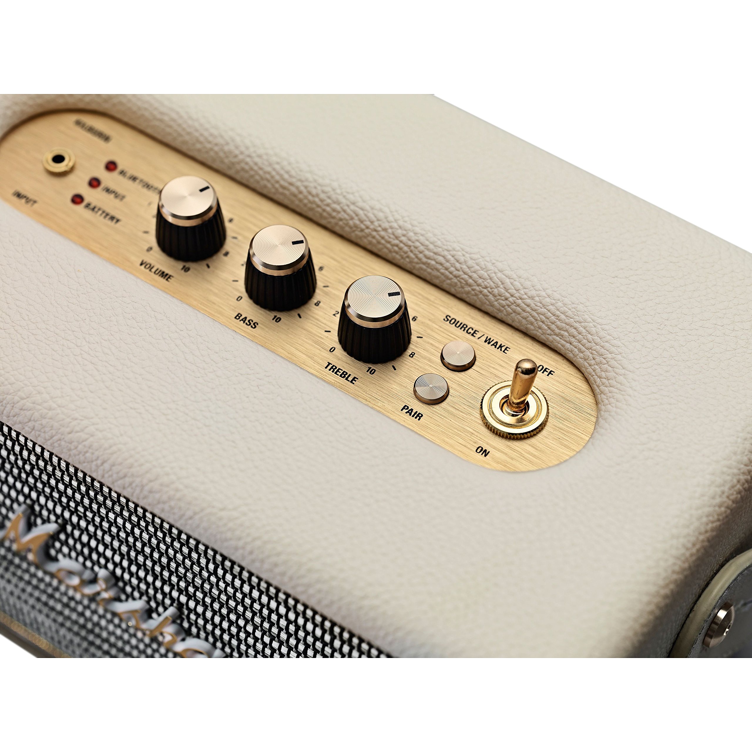 Amazon.com: Marshall Kilburn Portable Bluetooth Speaker, Cream