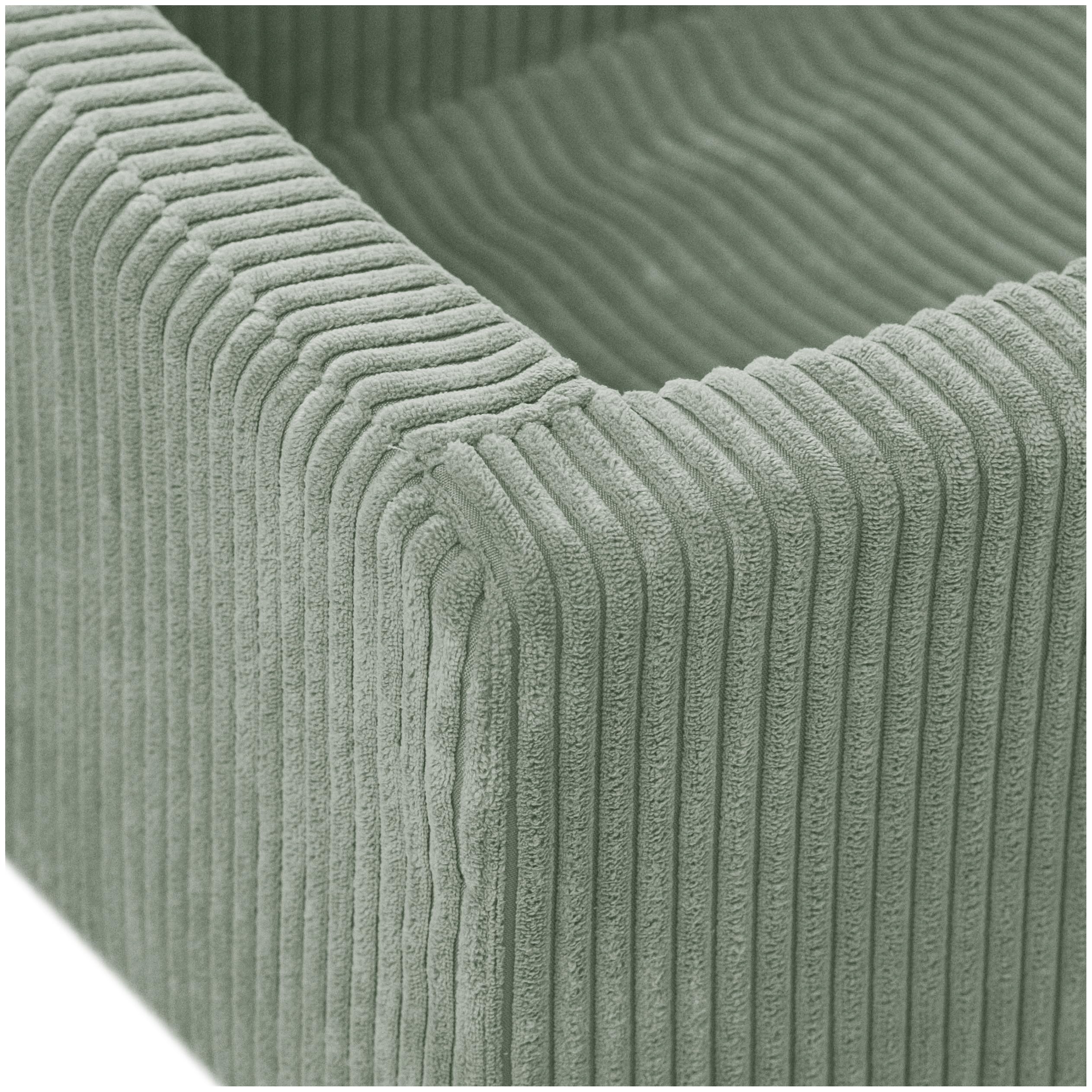 MISIOO Cubie, Fauteuil pour Enfant, en Velours côtelé, Pliable, pour Chambre d'enfant, Petit Fauteuil pour bébé, Fauteuil Doux pour Chambre d'enfant, Petit Fauteuil pour bébé pour Les Tout-Petits