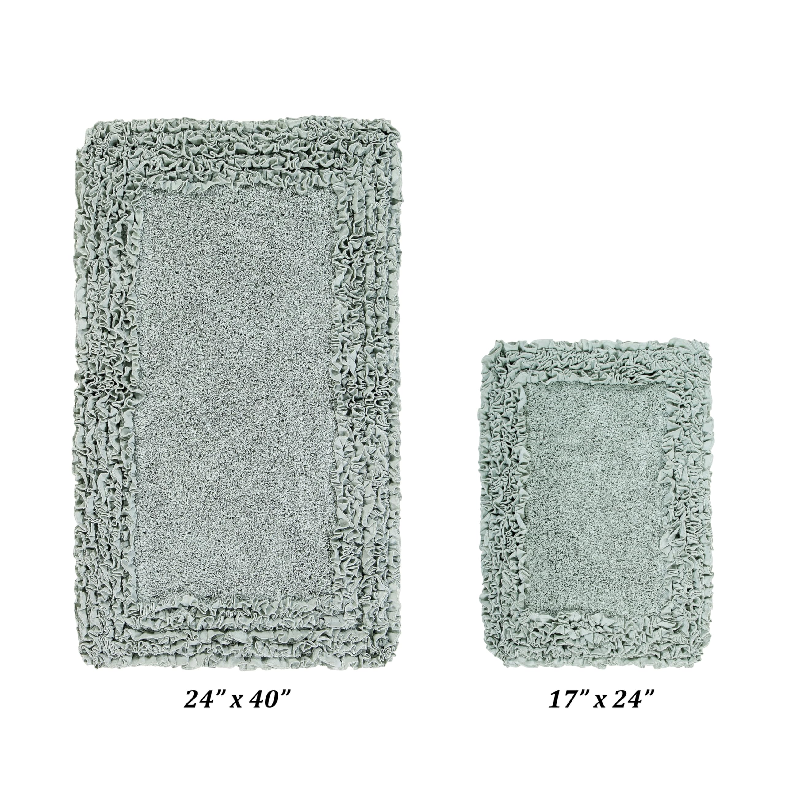 Better Trends 100% Cotton Bath Rug in Shaggy Border Collection, Ultra Soft, Plush, Absorbent - Image 2