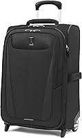 Vista 8 de Travelpro Luggage Maxlite 5 Juego de 2 piezas Bolsa suave y Rollaboard de 22 pulgadas, Negro