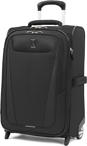 Miniatura 8 de Travelpro Luggage Maxlite 5 Juego de 2 piezas Bolsa suave y Rollaboard de 22 pulgadas, Negro -