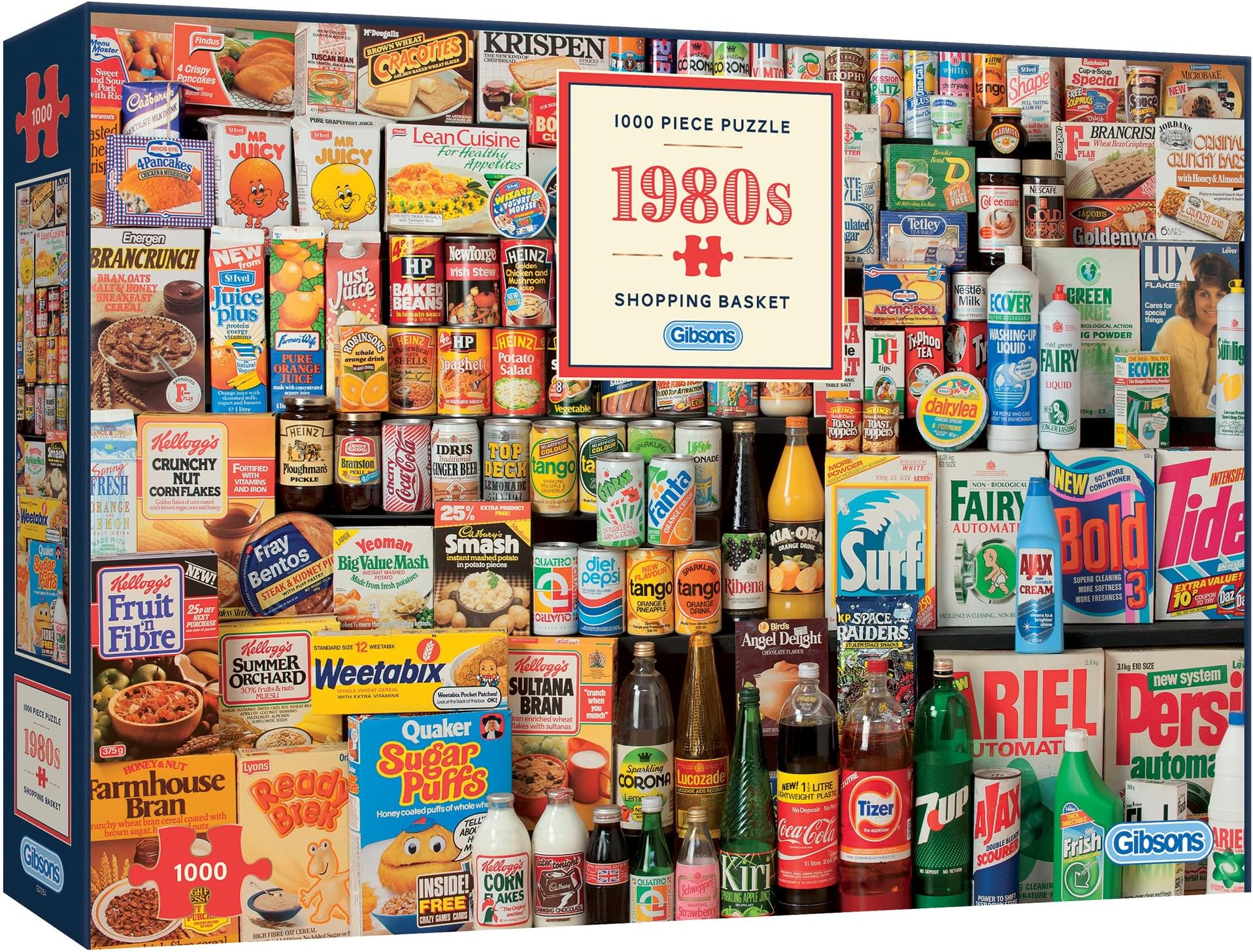 Puzzle: 1000 1980s Shopping Basket