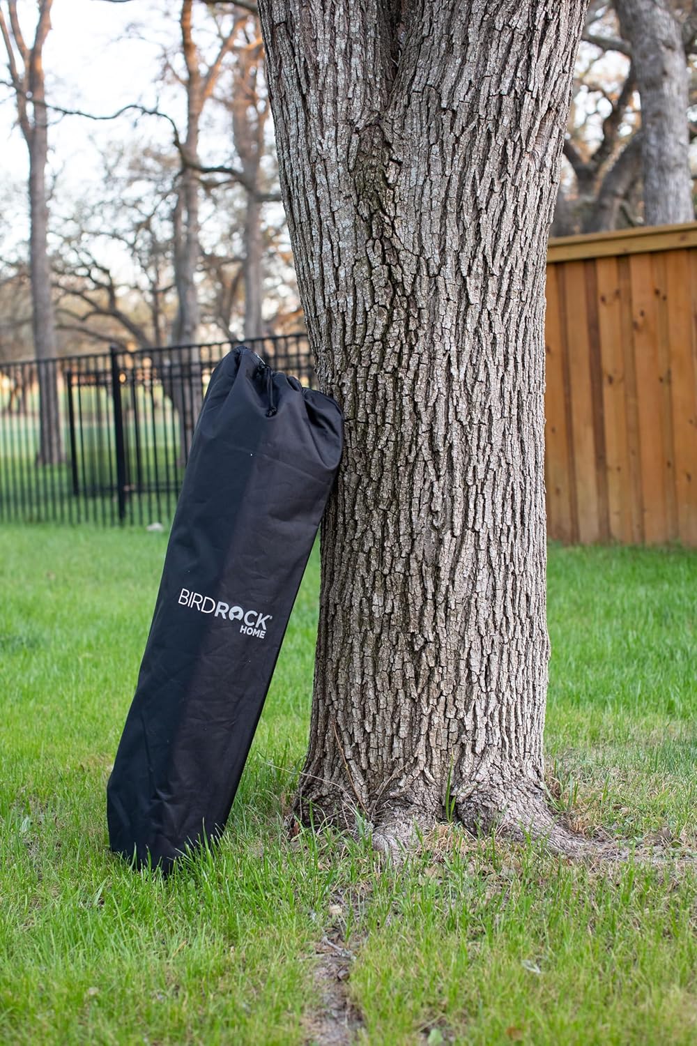 BIRDROCK HOME Double Camping Chair - Double Wine & Cup Holders - Blue & Grey, Durable Padded Fabric, Sturdy Frame, 650 lb Cap. Storage, Spacious Camping Sofa, Loveseat for The Beach, Sports, Outdoors