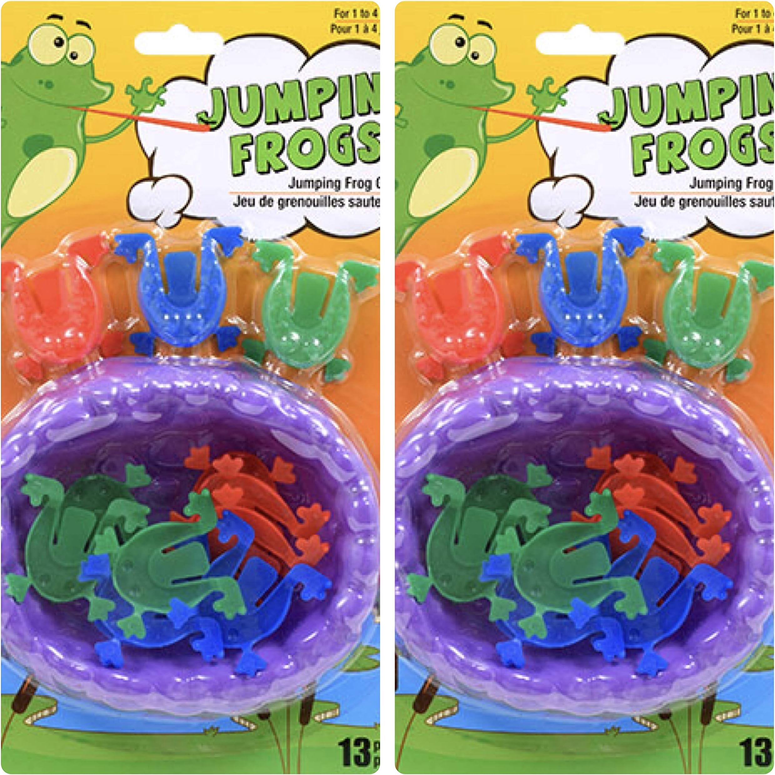 Jumping Frog Game, 2 Sets Doubles The Fun !!
