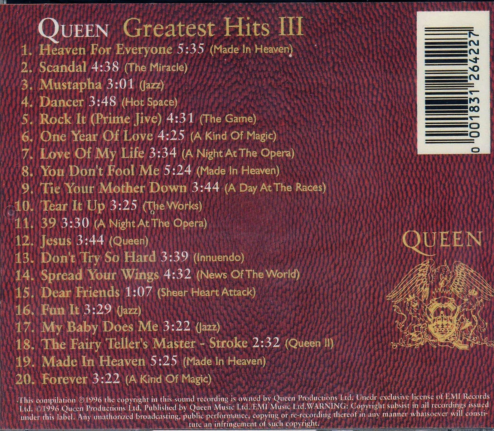 Queen Greatest Hits II