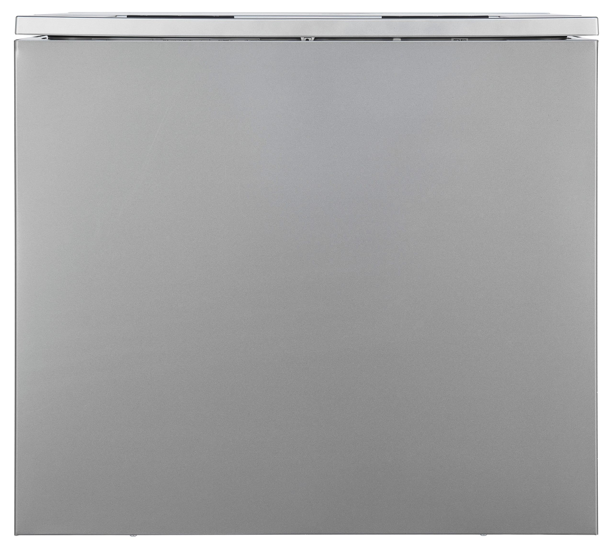 Exquisit® Lavavajillas Compacto 55cm, 8 Servicios, Plateado, Clase D, Apertura Automática, Secado Extra, 7 Programas, Display LED con Luz Interior, Medidas (59,0 x 55,0 x 50,0 cm)
