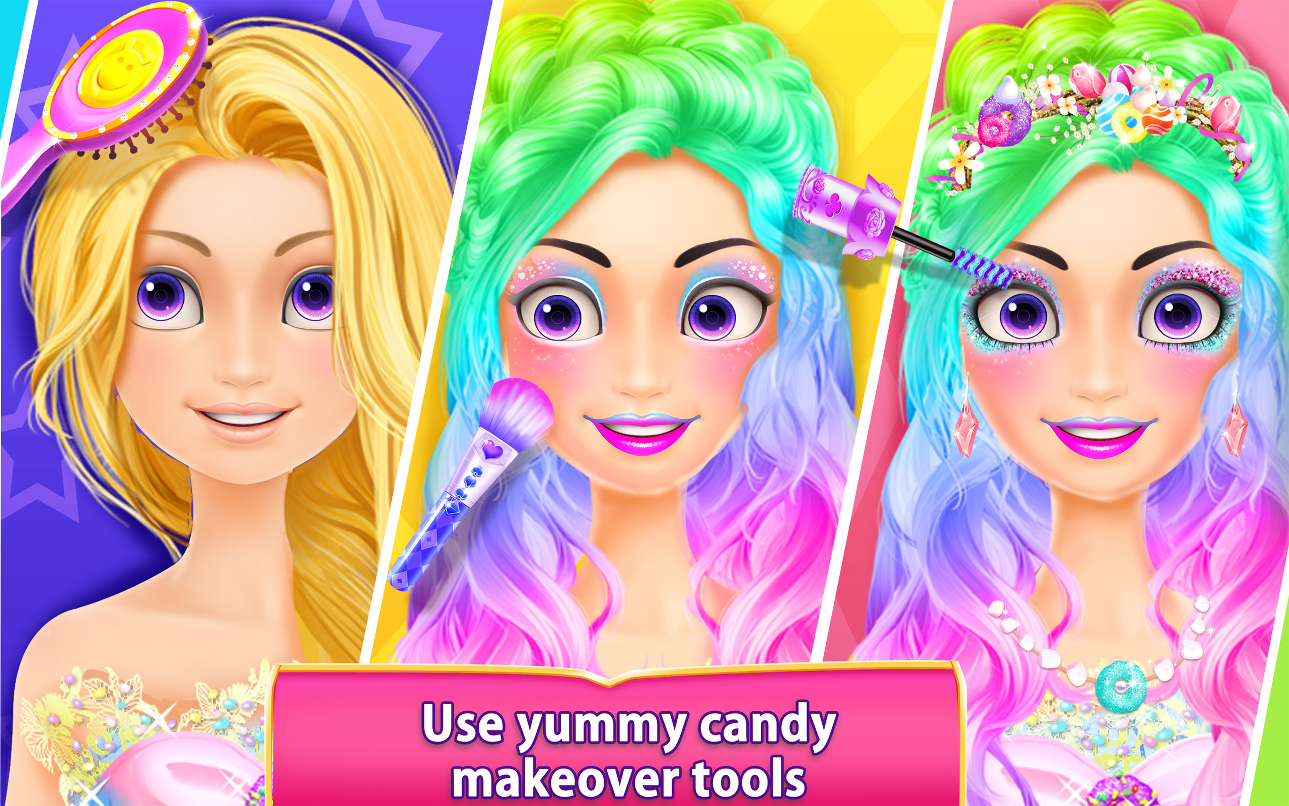 Long Hair Princess Candy SalonAmazon.inAppstore for Android
