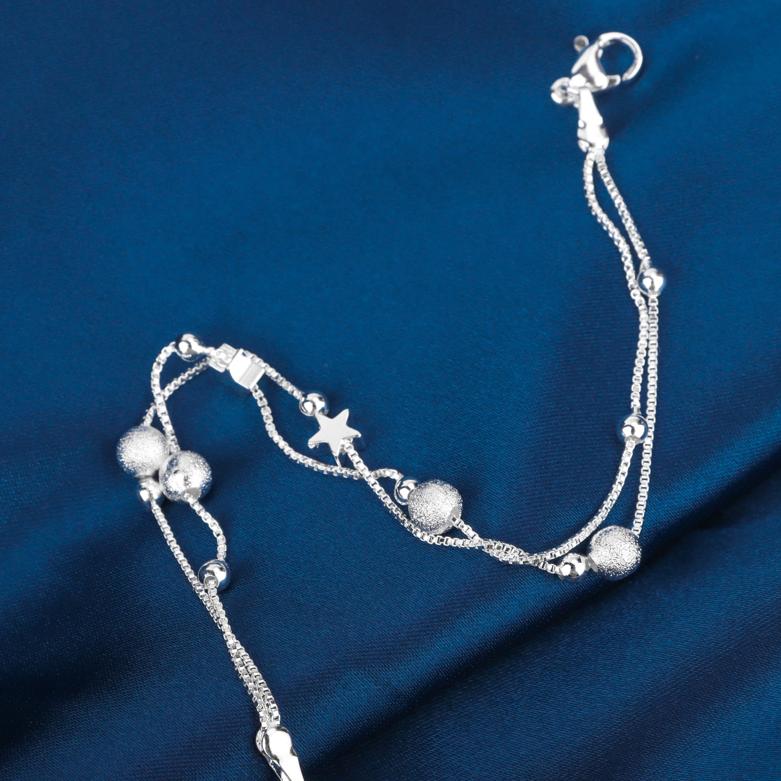 Rebundex Pulsera Plata Regalos Originales para Mujer Pulseras Regalos para Mujer Cumpleaños Navidad Día de San Valentín Madre Mama Amiga Novia — view 6