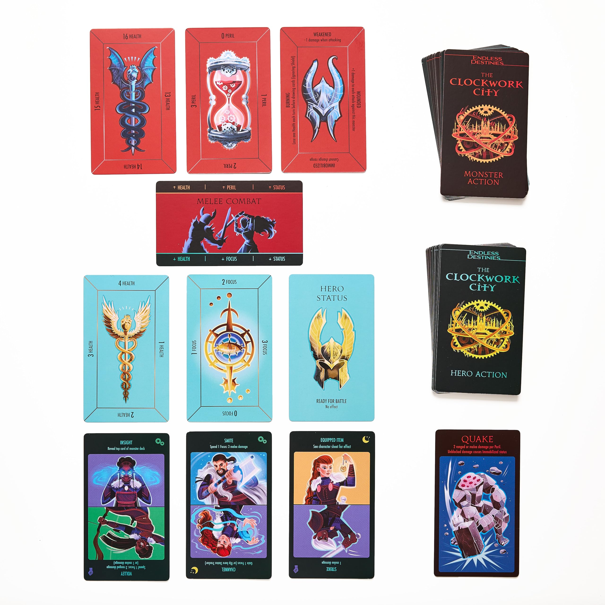 Endless Destinies: The Clockwork City: Interactive Book and Card Game