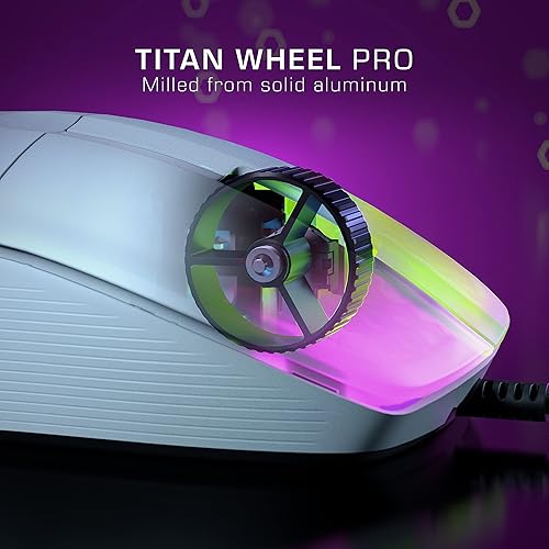Miniatura 7 de ROCCAT Kone Pro - Mouse para juegos de PC, diseño ergonómico ligero, interruptor óptico Titan Switch, iluminación AIMO RGB, mouse de computadora con