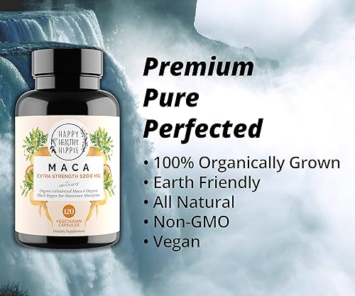 Miniatura 4 de Happy Healthy Hippie Paquete Performance & Focus (paquete de 2) - Maca orgánica y un poco me recogen