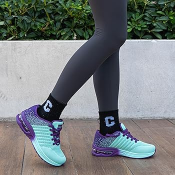 Zapatillas de Running Mujer Deportivas Zapatos Ligero Zapatillas de Running Casual Transpirables Gimnasio Sneakers Deportivas 36-42 EU5