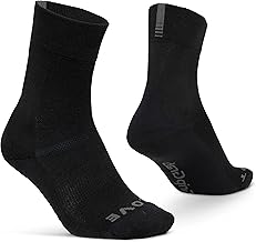 GripGrab Thermolite SL Padded Winter Cycling Socks Long High Cuff Cushioned Thermal Breathable Bicycle Hiking Walking, Unisex Adult Cycling Socks