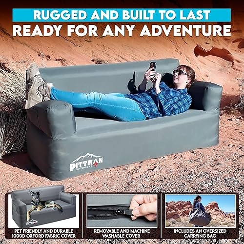 Miniatura 7 de Juego de sofá inflable y silla inflable el juego de muebles inflables perfecto para exteriores e interiores