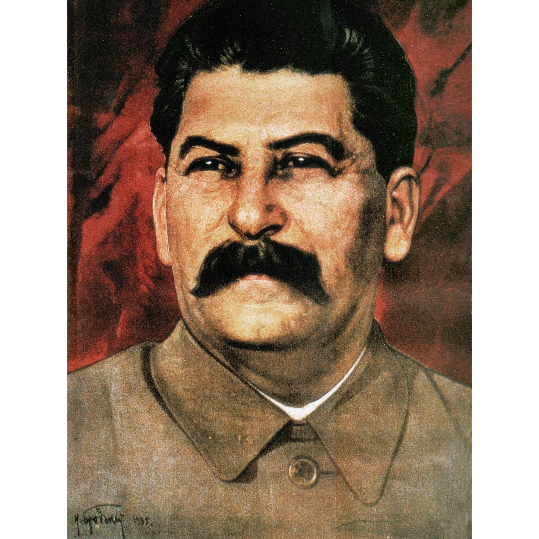 Brodsky Portrait Communist Joseph Stalin Painting Extra Large XL Wall Art Poster Print