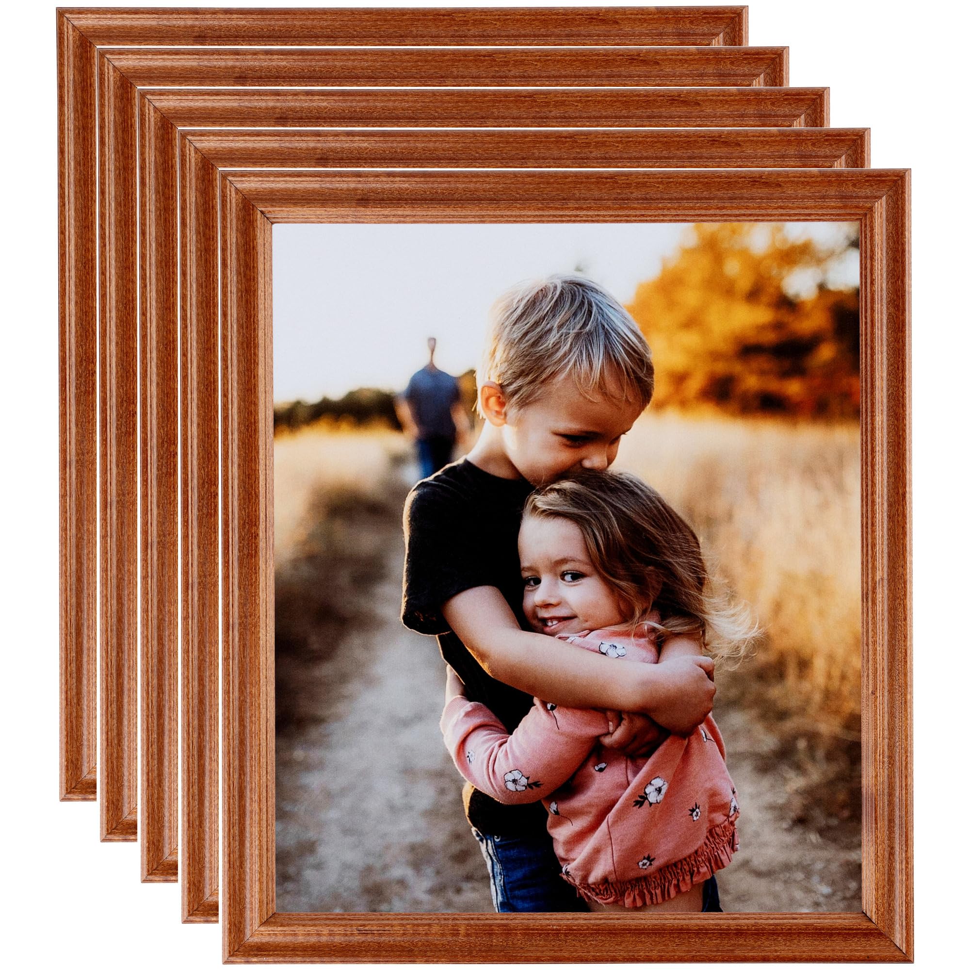 Amazon.com - ArtToFrames 9x12 Inch Brown Picture Frame, 5 - Pack