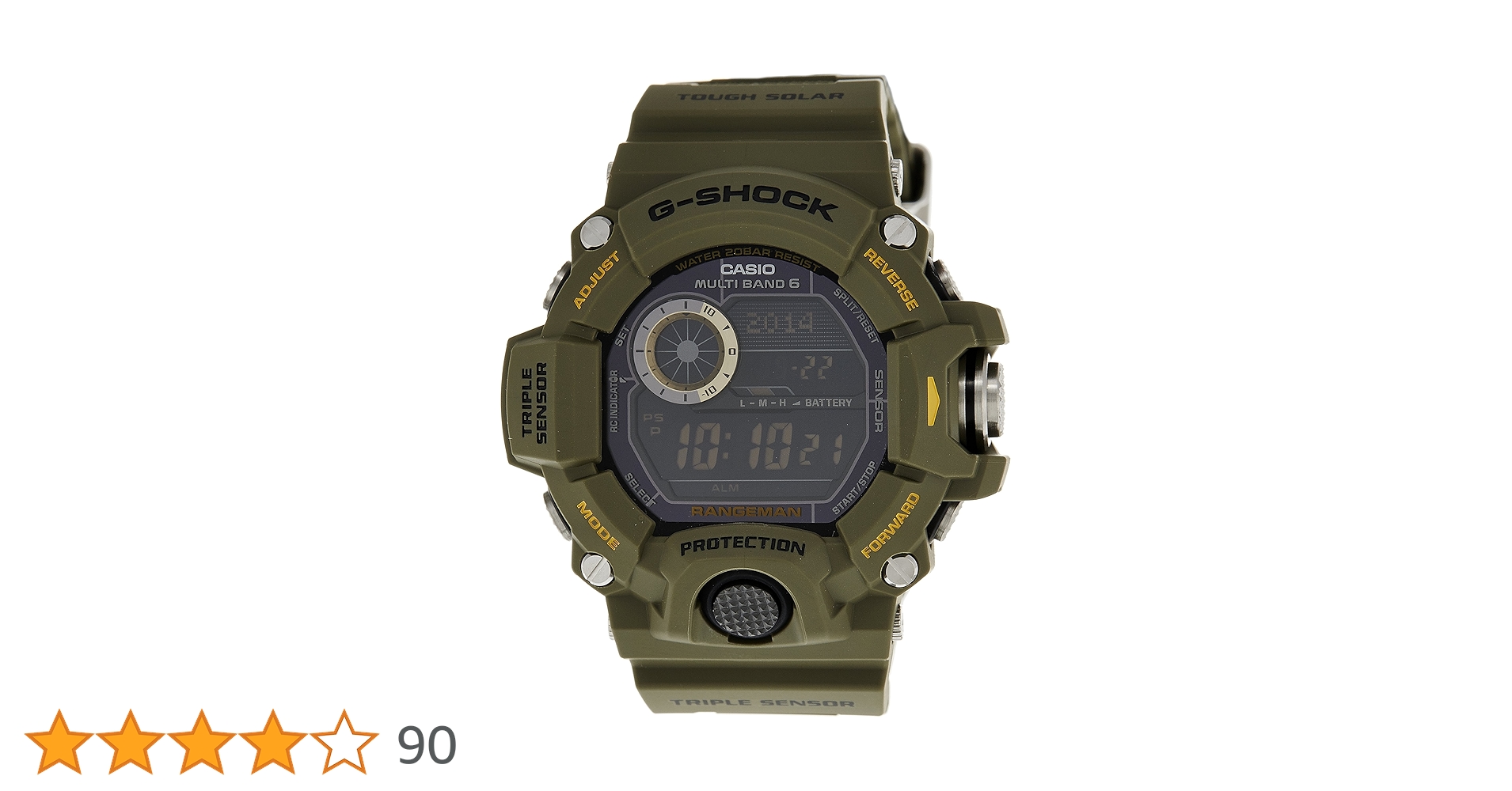 ★【カーキ】CASIO G-SHOCK GW-9400J-1JF レンジマン ★ Amazon.co.jp: CASIO(カシオ) G-SHOCK Gショック GW-9400-3DR