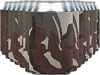 Vista 34 de Fundas para enfriadores de latas de cerveza en blanco (paquete de 30) Fundas suaves y aisladas para latas de cerveza - Compatibles con HTV, fundas