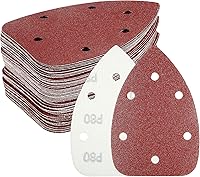 Vista 9 de HYCHIKA - Lijadora de detalles, 14,000 OPM, herramienta eléctrica compacta con 12 papeles de lija, sistema de recolección de polvo eficiente