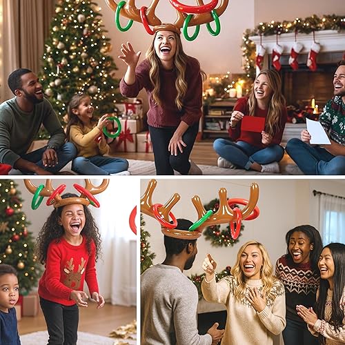 Miniatura 9 de Gutter Games 12 juegos de Navidad  12 divertidas actividades navideñas paquete de juegos de fiesta familiar para niños, adolescentes y adultos  por