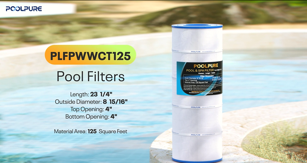 Amazon.com : POOLPURE PLFPWWCT125 Pool Filter Replaces PWWCT125