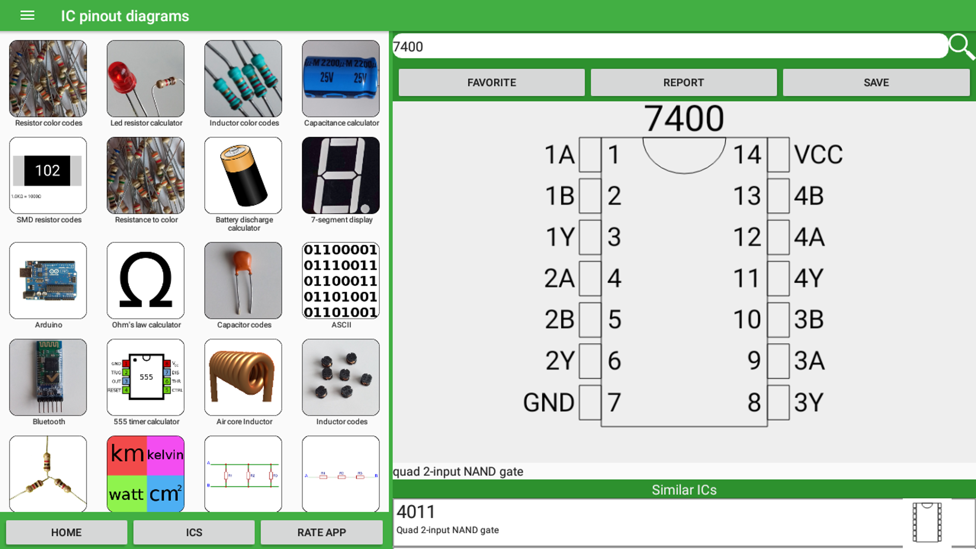 Electronics Toolkit - App on Amazon Appstore