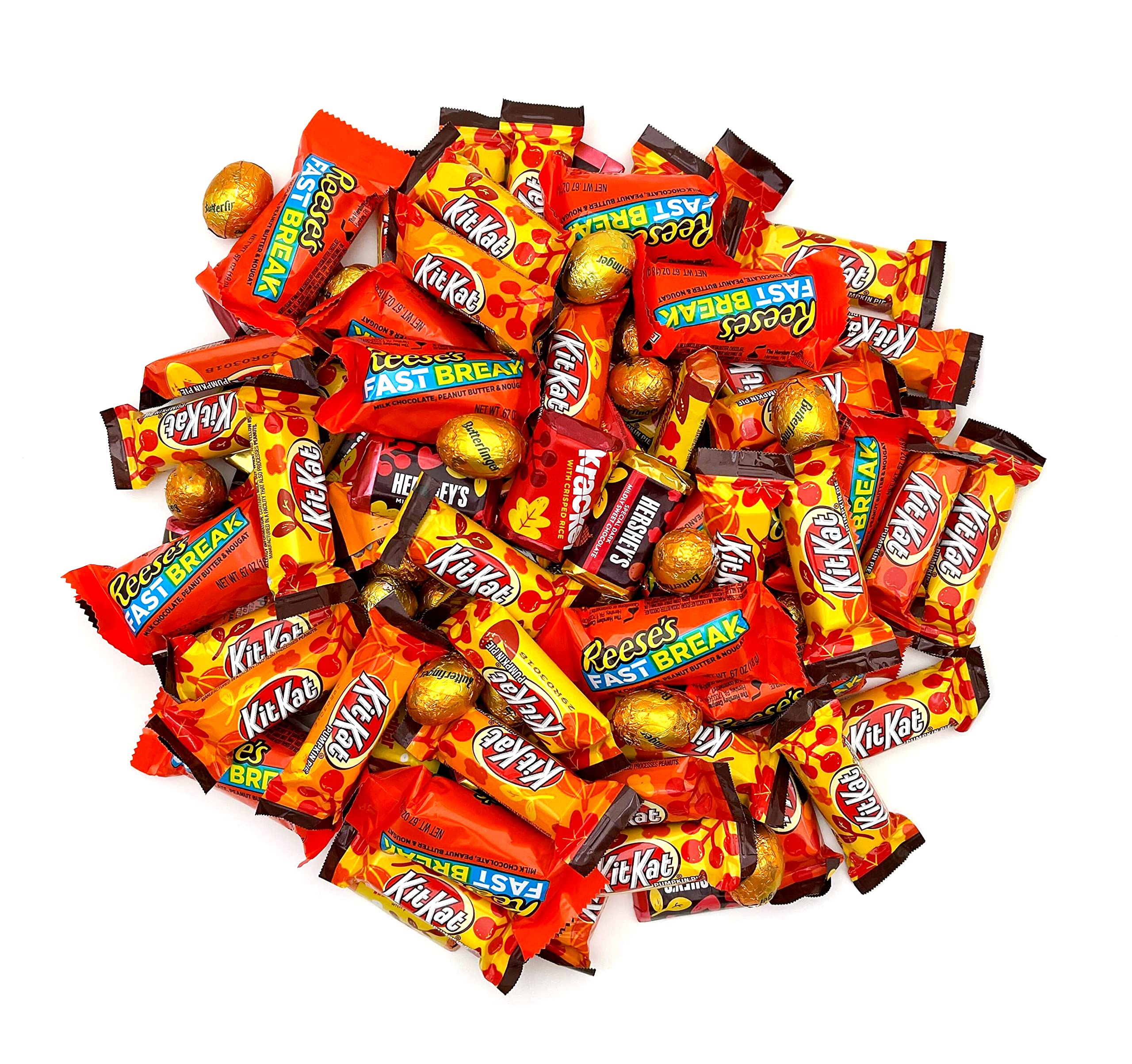 Buy Chocolate Candy Assortment HERSHEY'S Miniatures, KITKAT Pumpkin Pie