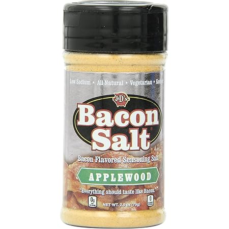 Amazon Com J D S Bacon Salt Applewood 2 5 Ounce Flavored Salt Everything Else
